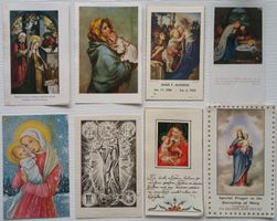 Konvolut 38x Andachtsbild, Maria & Jesuskind, 1902-1978