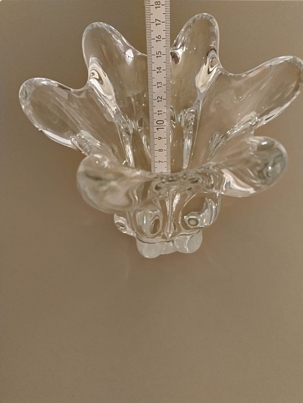 Vasi & Recipienti: Vannes le Chatel Designer Kristallvase aus Frankreich – Usato da Küsnacht ZH venduto da Hans.45 4