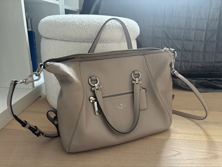 Coach New York Women‘s Leather Prairie Satchel Handbag