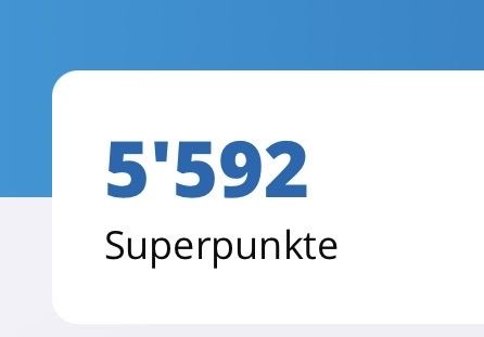 Coop Sammelmarken & -punkte: 5592 Coop Superpünkte – Neu und originalverpackt aus Münchenbuchsee von Calfri505