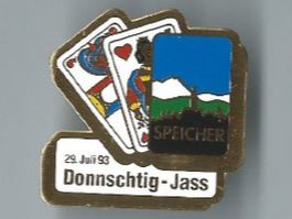 Donnschtig-Jass Speicher 93' , Pin