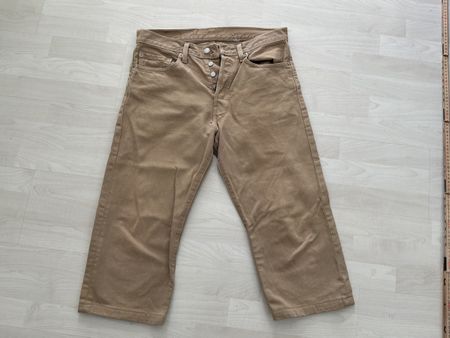 Sandfarbene 3/4 Jeans von Levy Strauss, Grösse 32