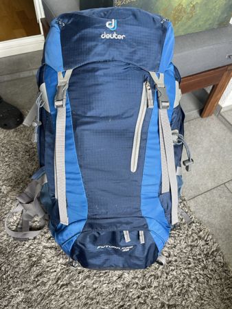 Deuter Futura Pro 40 Rucksack Blau Neuwertig