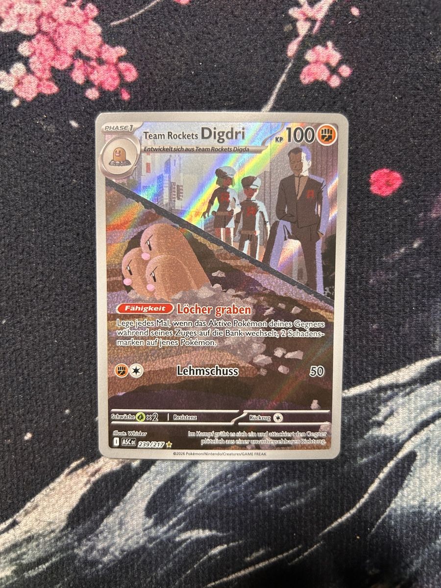 Pokémon Carte collezionabili: Pokémon Team Rockets Digdri 239/217 – Nuovo (secondo la descrizione) da Geroldswil venduto da PamOfficial02