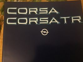 Opel Corsa, Corsa TR Verkaufsprospekt 30 Seiten Januar 1983