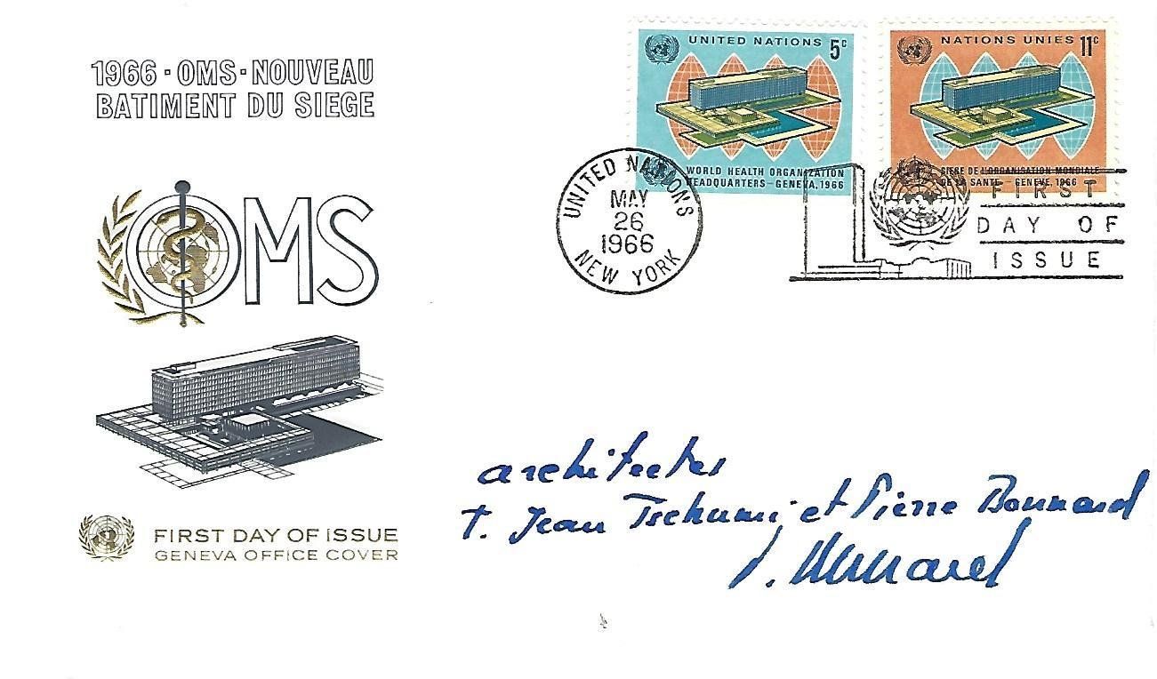 Buste & buste per spedizione: Timbres ONU enveloppe – Usato da Lausanne venduto da danielrapin