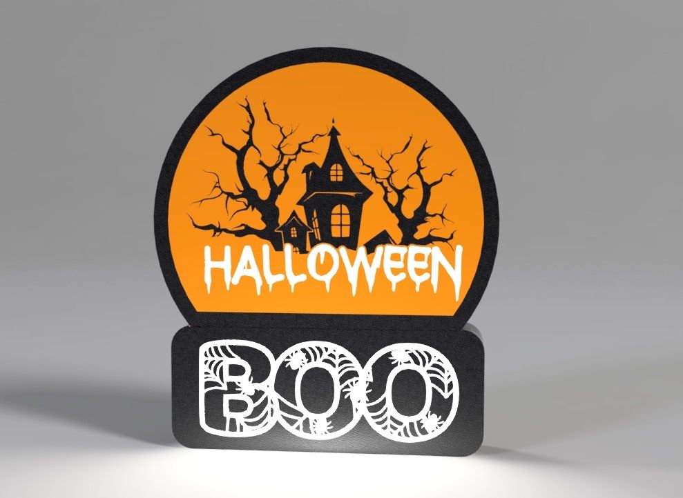 Lampade: Lightbox lumière led HALLOWEEN – Nuovo (secondo la descrizione) da Vicques venduto da PAMB3D 2