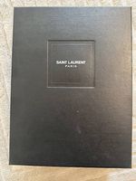 Saint Laurent Lou 105, Stivaletti neri croc TG 39 NUOVI