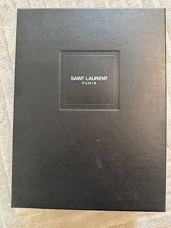 Saint Laurent Lou 105, Stivaletti neri croc TG 39 NUOVI