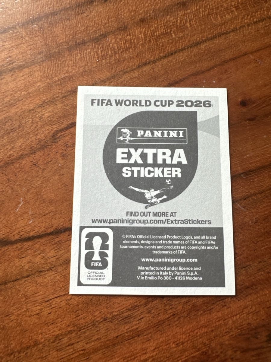 Panini Carte collezionabili: Vinicius Junior - Panini Extra Sticker – Nuovo (secondo la descrizione) da Emmenbrücke venduto da Zeroes 1
