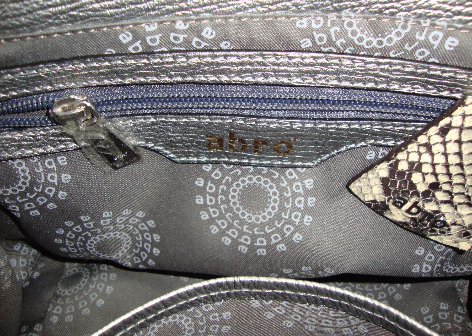 Abro Borse da donna: ABRO * Leder * Silber – Usato da St. Margrethen SG venduto da Sister22 3