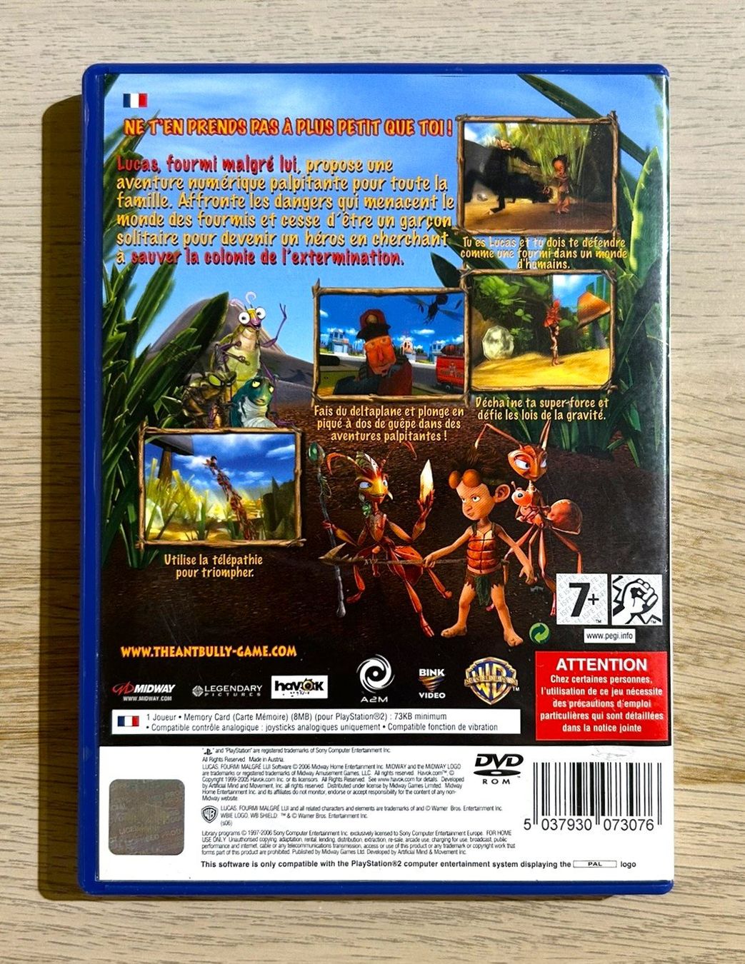 Sony Giochi: Lucas, fourmi malgré Lui PS2 – Usato da St. Gallen venduto da Alpine.Arcade 1
