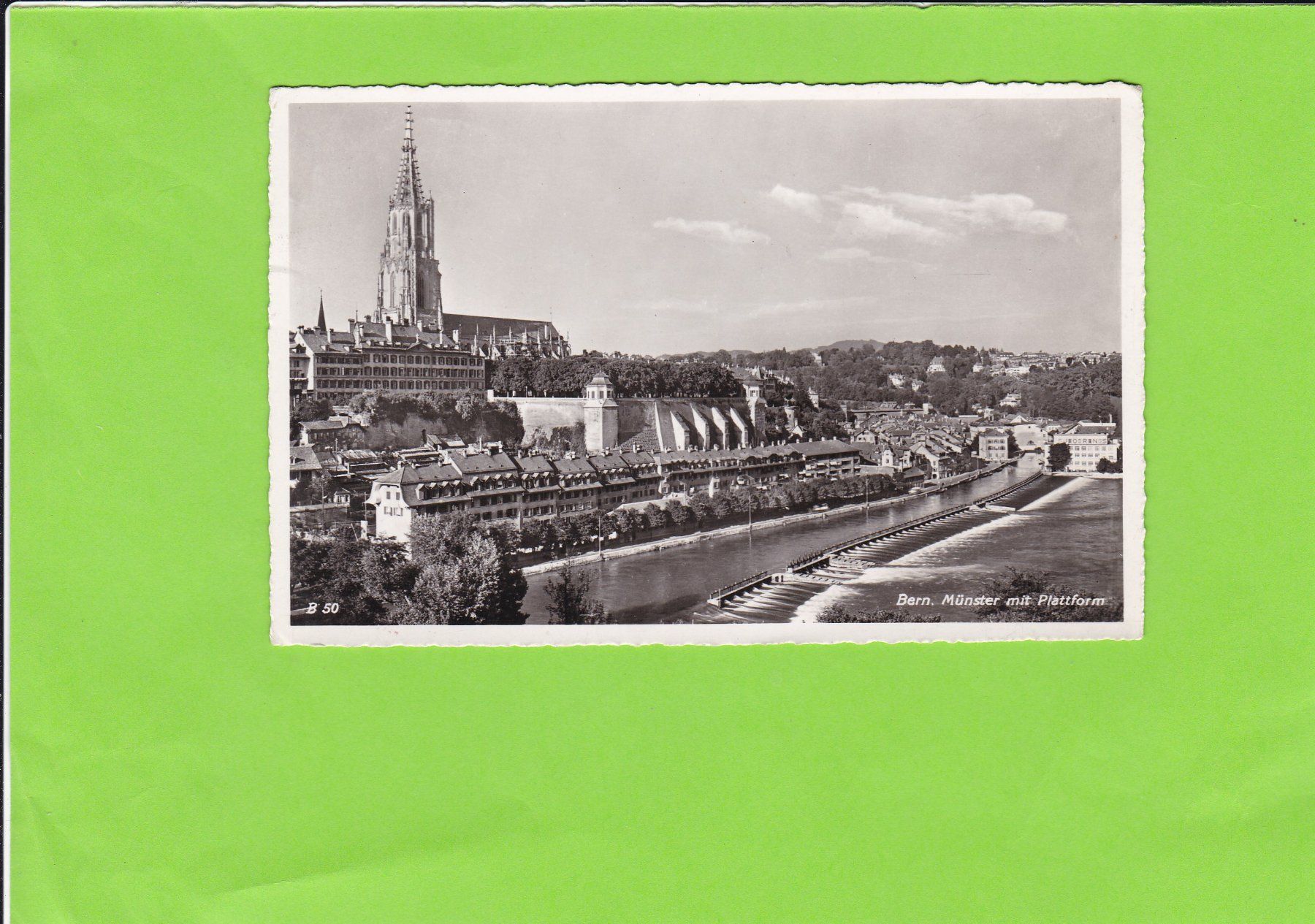 Cartoline postali: Bern-Münster und Plattform – Usato da St. Peterzell venduto da neckertal