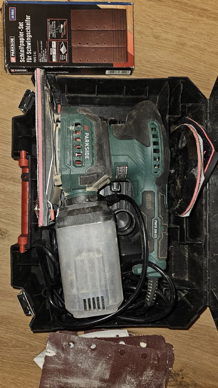 Parkside Schleifen & Polieren: Parkside Multifunktionschleifer PMFS 200 C3 Occasion – Gebraucht aus Mettmenstetten von Npi