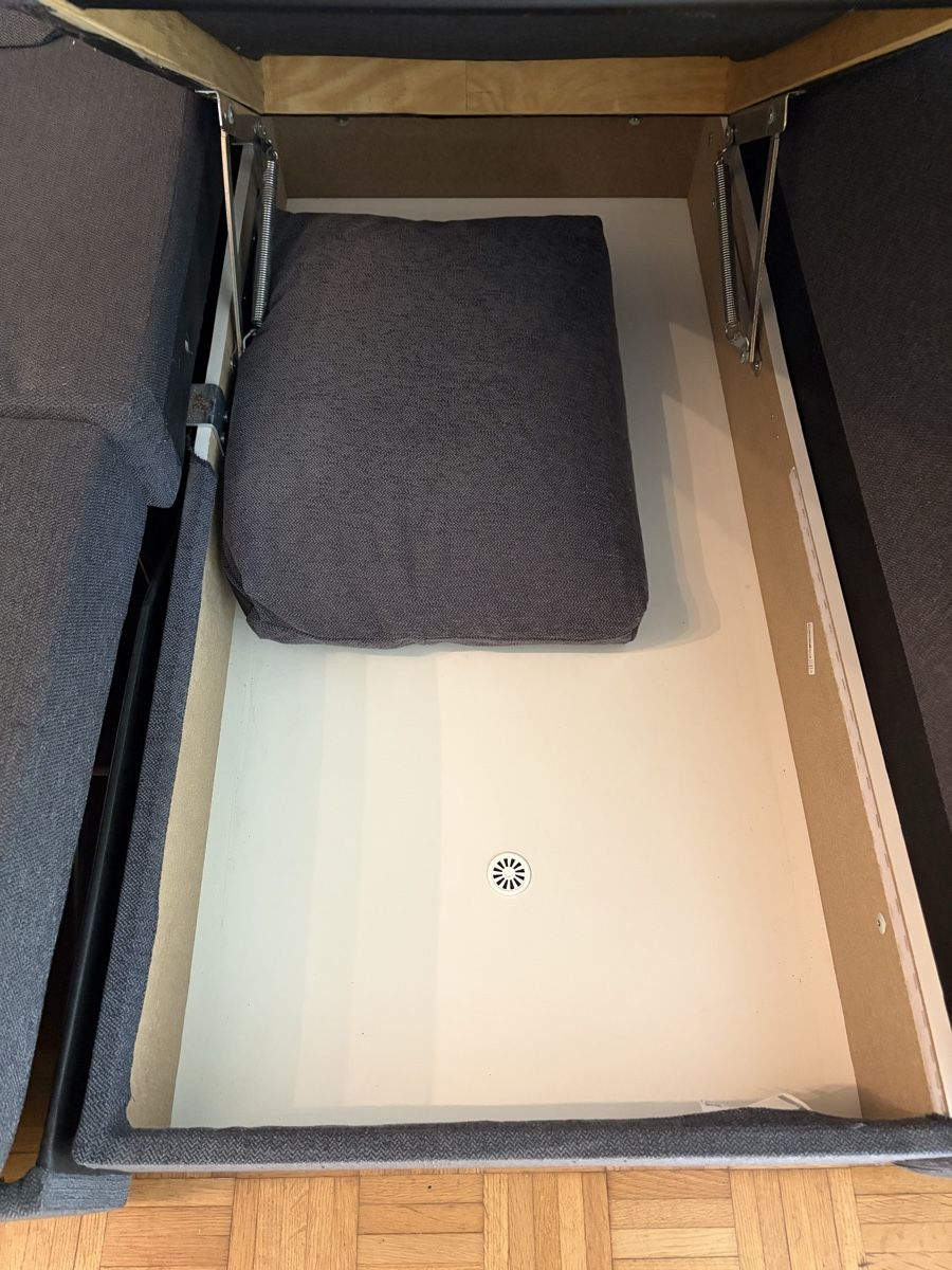 Ikea Divani: IKEA Friheten Eckbettsofa grau-schwarz – Usato da Bern venduto da jan_n7kg 6