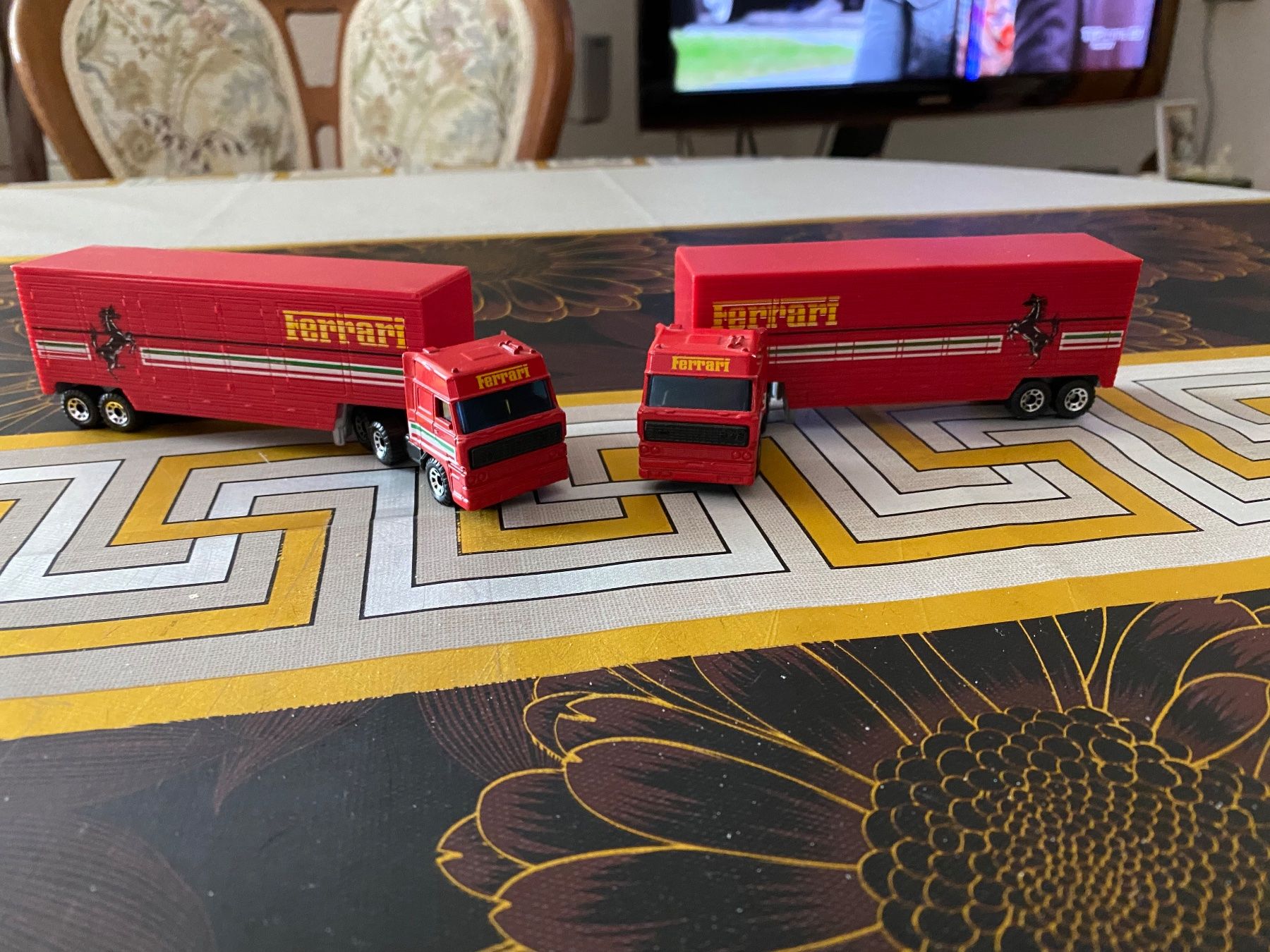 Ferrari Modellini d'auto: Matchbox Ferrari Transporter 2 Stück – Usato da St. Margrethen SG venduto da Alfista_159 1