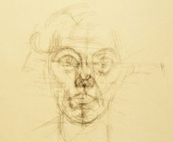 Alberto Giacometti, Vintage Lithographie - 1963