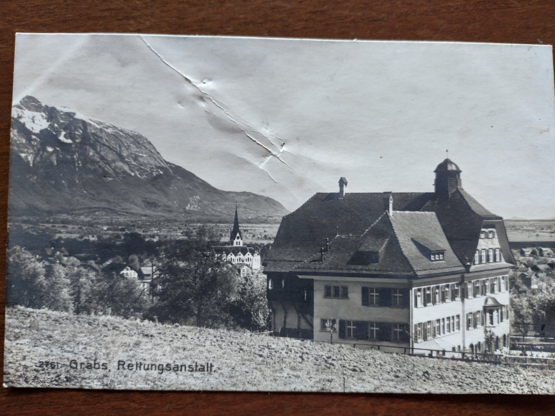 Cartoline postali: Ansichtskarte Grabs Rettungsanstalt, ca. 120 jährig – Usato da Wildhaus venduto da Hukwildhaus 1