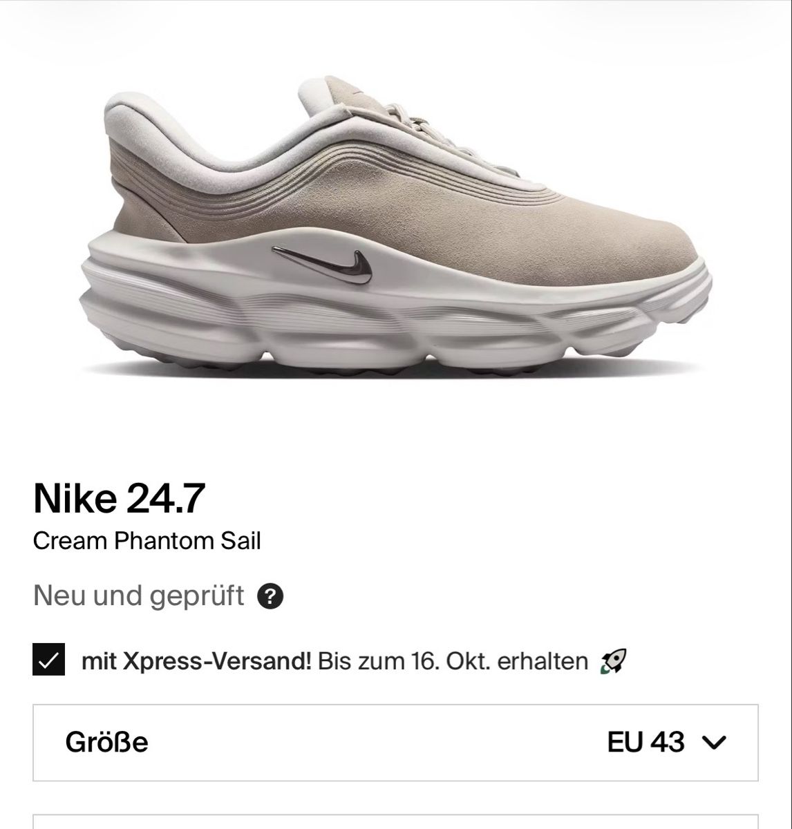 Nike Herrenschuhe: Nike 24.7 Sneaker  – Neu und originalverpackt aus Uznach von Noah2507