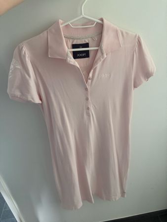Klassisches JOOP! Polo-Shirt in Hellrosa – Damen