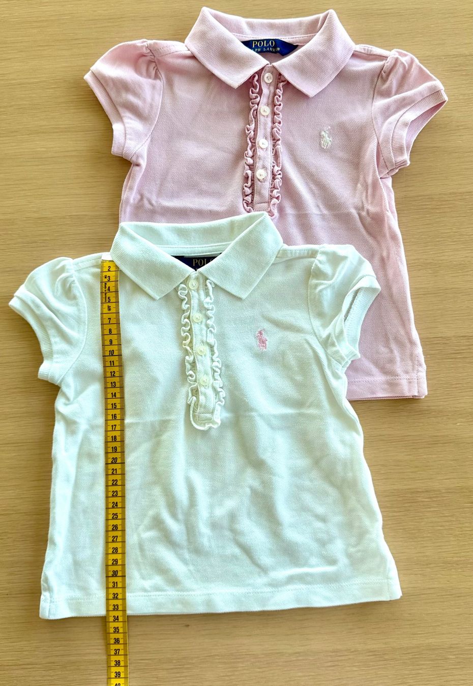 Ralph Lauren Kleiderpakete & -sets: Polo Ralph Lauren Bundle mit 3 Mädchen Polo Shirts – Gebraucht aus Meilen von tplm 3