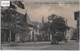 Asile des  Aveugles, Lausanne - Terrasse nord, entree