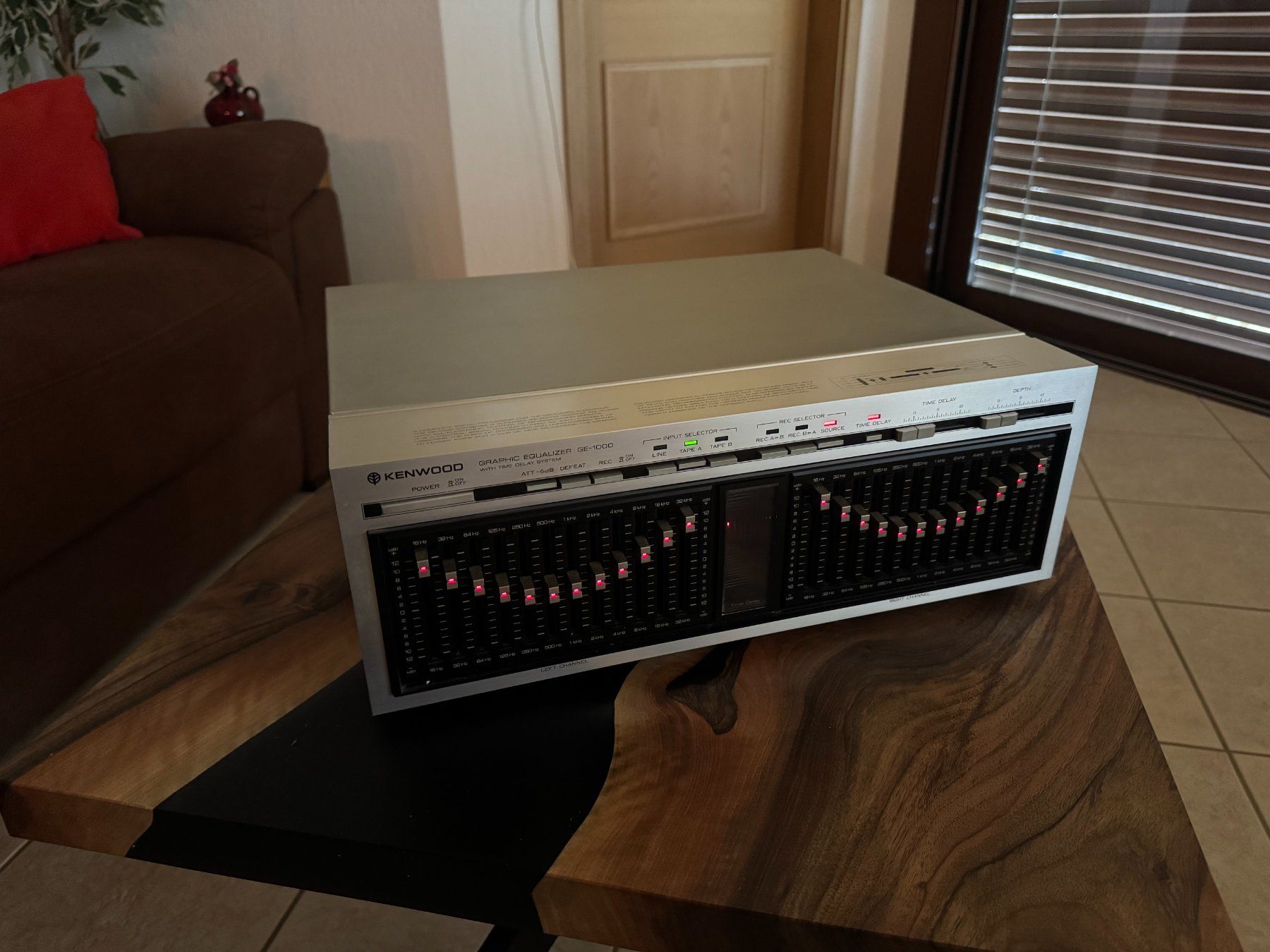 Kenwood Equalizzatori: Kenwood Equalizer GE-1000 – Usato da Oberentfelden venduto da Keppo7 2