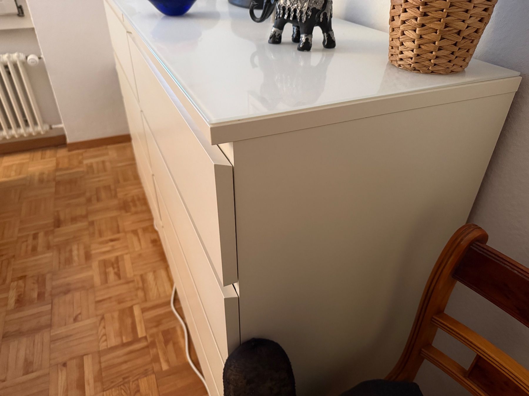 Ikea Cassettiere: 2 IKEA Malm Kommoden in weiss – Usato da Grosswangen venduto da Swisslue 3
