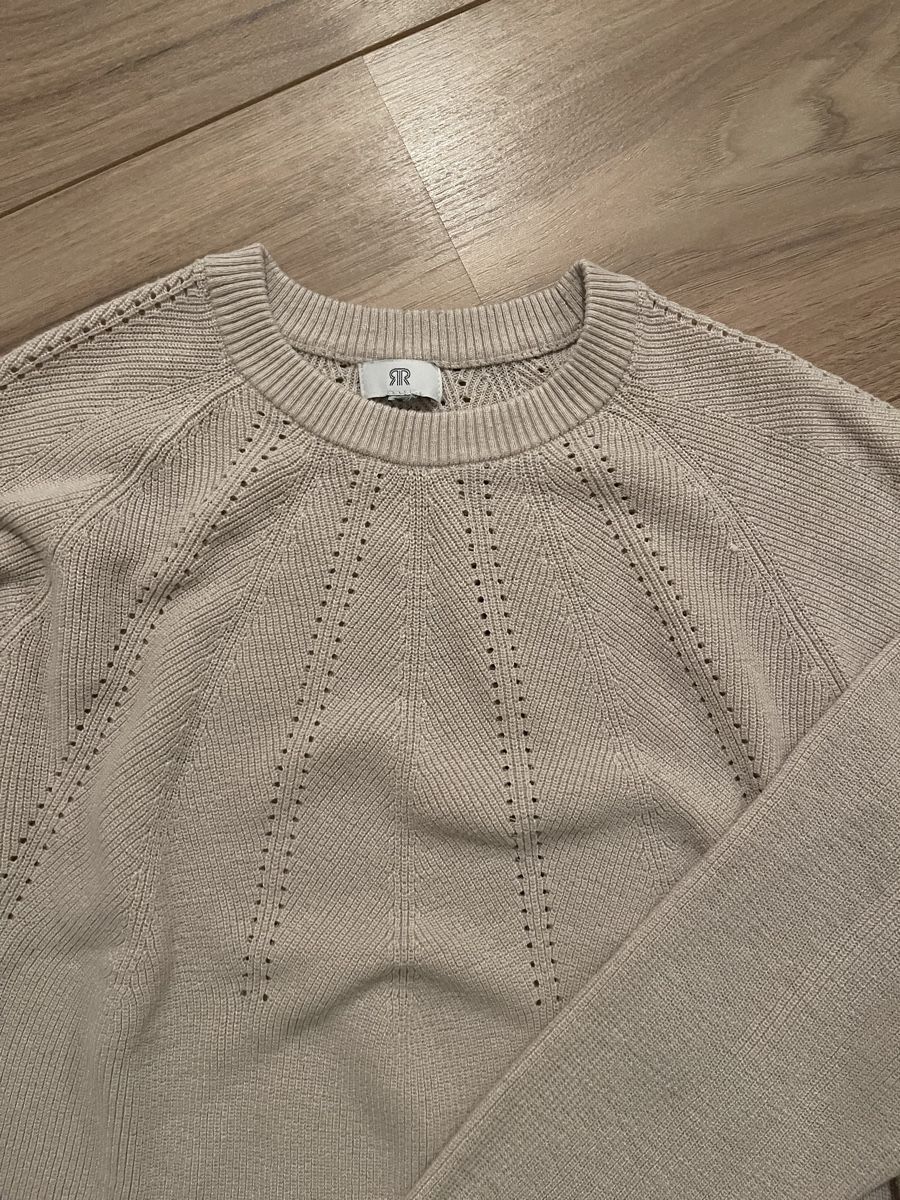 Pulls & Sweat-shirts: Damen Pullover RR beigefarben Rundhals – Neuf (Voir description) à Auw par chr_vcc8 2