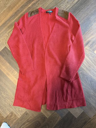 Ralph Lauren Cardigan Rot Grösse S - Herbst Look!