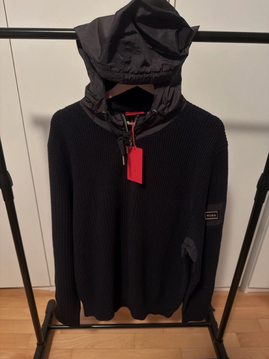 Hugo Boss Pulls & Sweat-shirts: Hugo Boss pullover con cappuccio é cerniera sulla gola – Neuf (Voir description) à Sementina par bru_vpp5 6