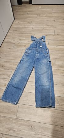 vintage denim salopette 50s