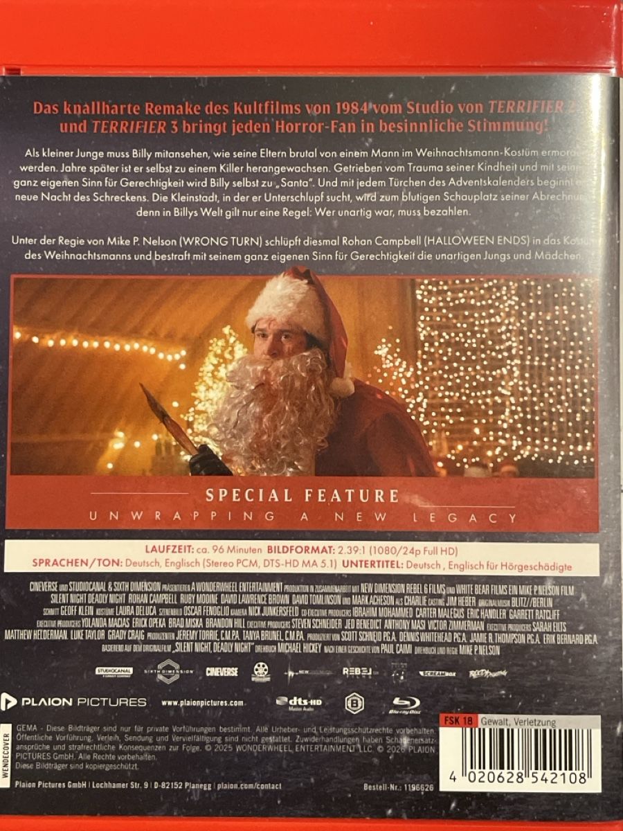 Alle DVDs: Silent Night, Deadly Night (2025) – Neu (gemäss Beschreibung) aus Waldenburg von Gonzo8 1