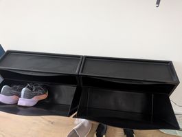 Schuhregal schwarz