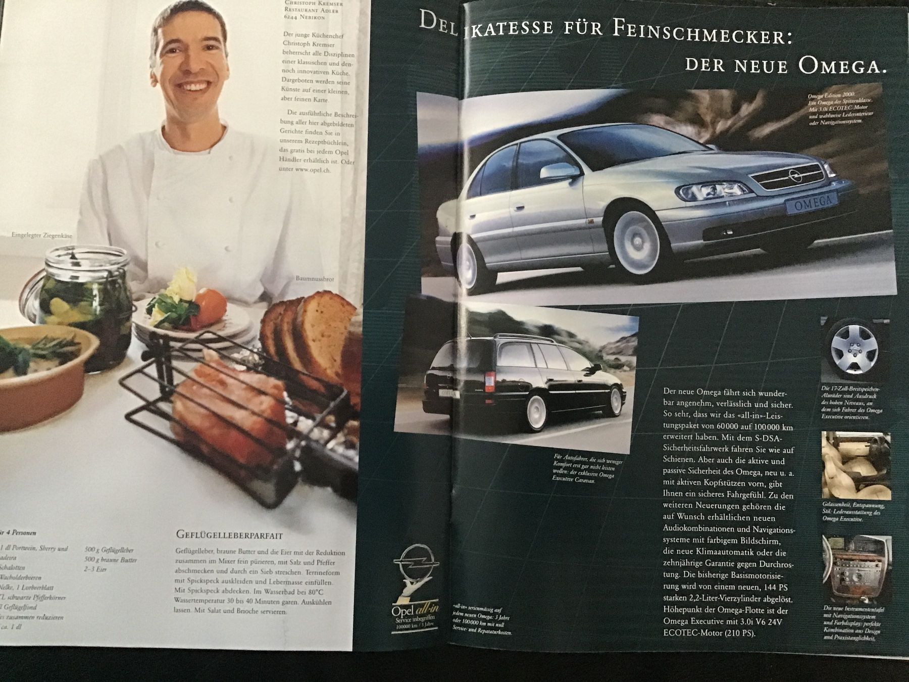Opel Dokumente: Opel Programm Verkaufsprospekt mit Preisen März 2000 – Gebraucht aus Scherzingen von Starseller62 6