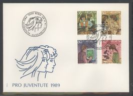 1989, FDC, Pro Juventute