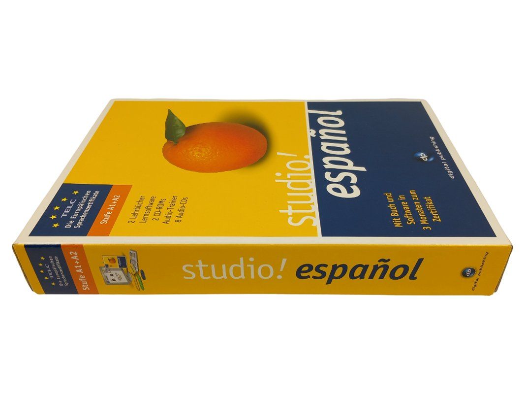 Bücher: TELC "studio! español" Lehrbücher mit Lernsoftware – Gebraucht aus Hünenberg von Restwert_Zug 2