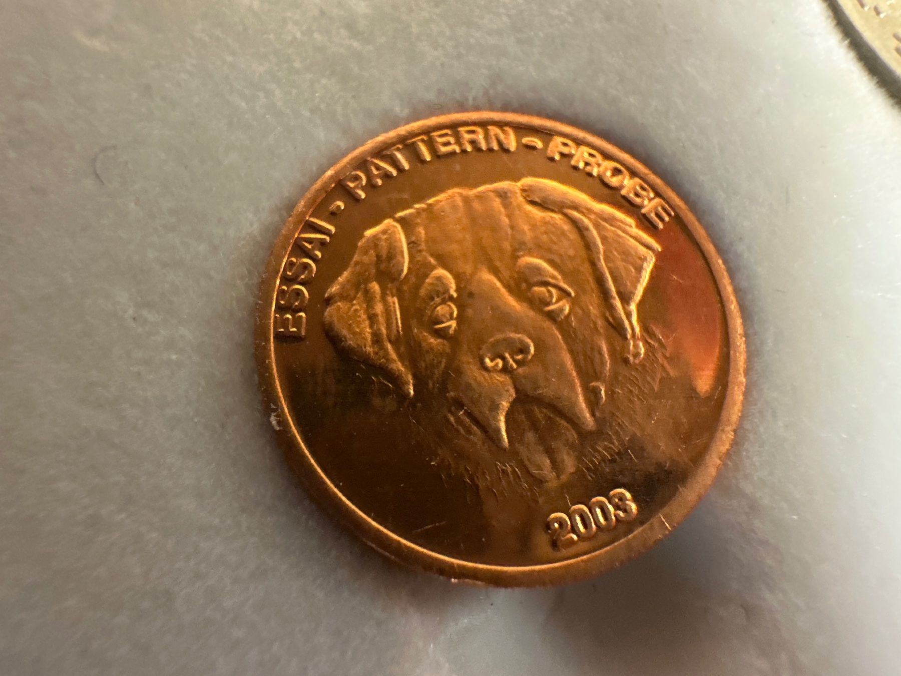 Medaillen: Probesatz Schweiz 2003 – Neu und originalverpackt aus Herisau von herau 4