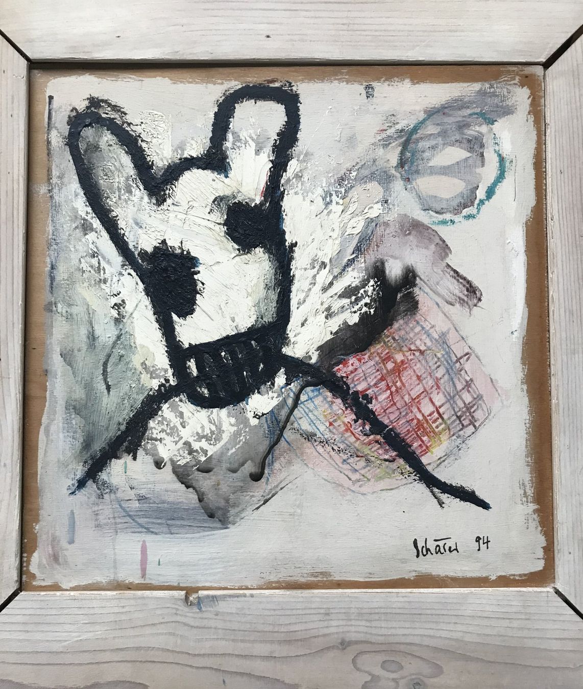 Gemälde: HANS SCHÄRER ORIGINAL, SIGNIERT DATIERT 94 – Gebraucht aus Luzern von Immergern