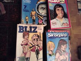 Comic-Sammlung 40+: Blitz, Skorpio, Albo -MOTORI,LANCIOSTORY