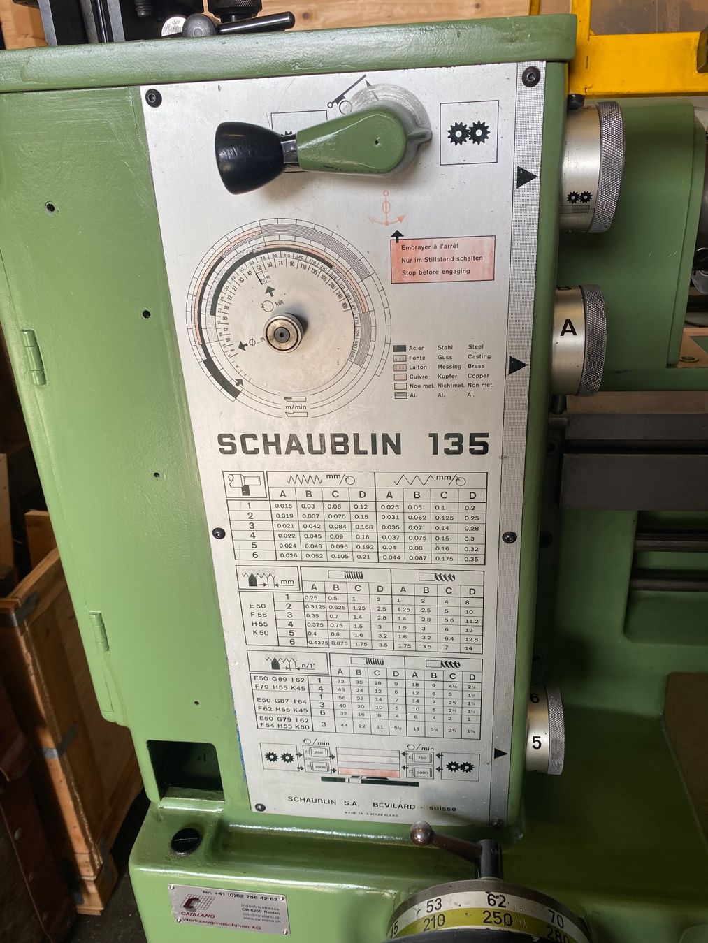 Schaublin Tutte le macchine: Schaublin, Drehbank – Usato da Ebnat-Kappel venduto da Mech57 6