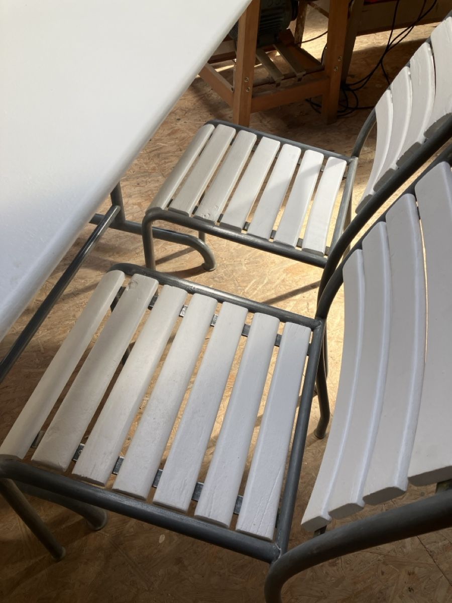 Bigla Set di tavolo e panche: Sissach Bigla Sitzgarnitur Original +++Letzte Aktion+++ – Usato da Erlenbach im Simmental! venduto da Simmentaler-Perlen 2