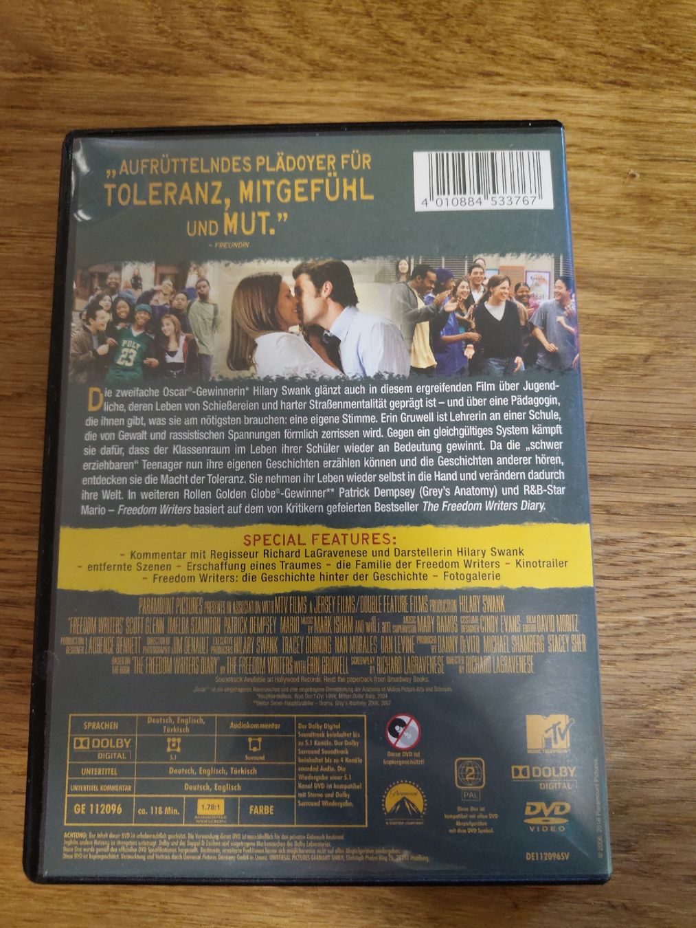 Tutti i DVDs: Freedom Writers DVD Film  – Usato da Seewis-Pardisla venduto da SamXXXX 1