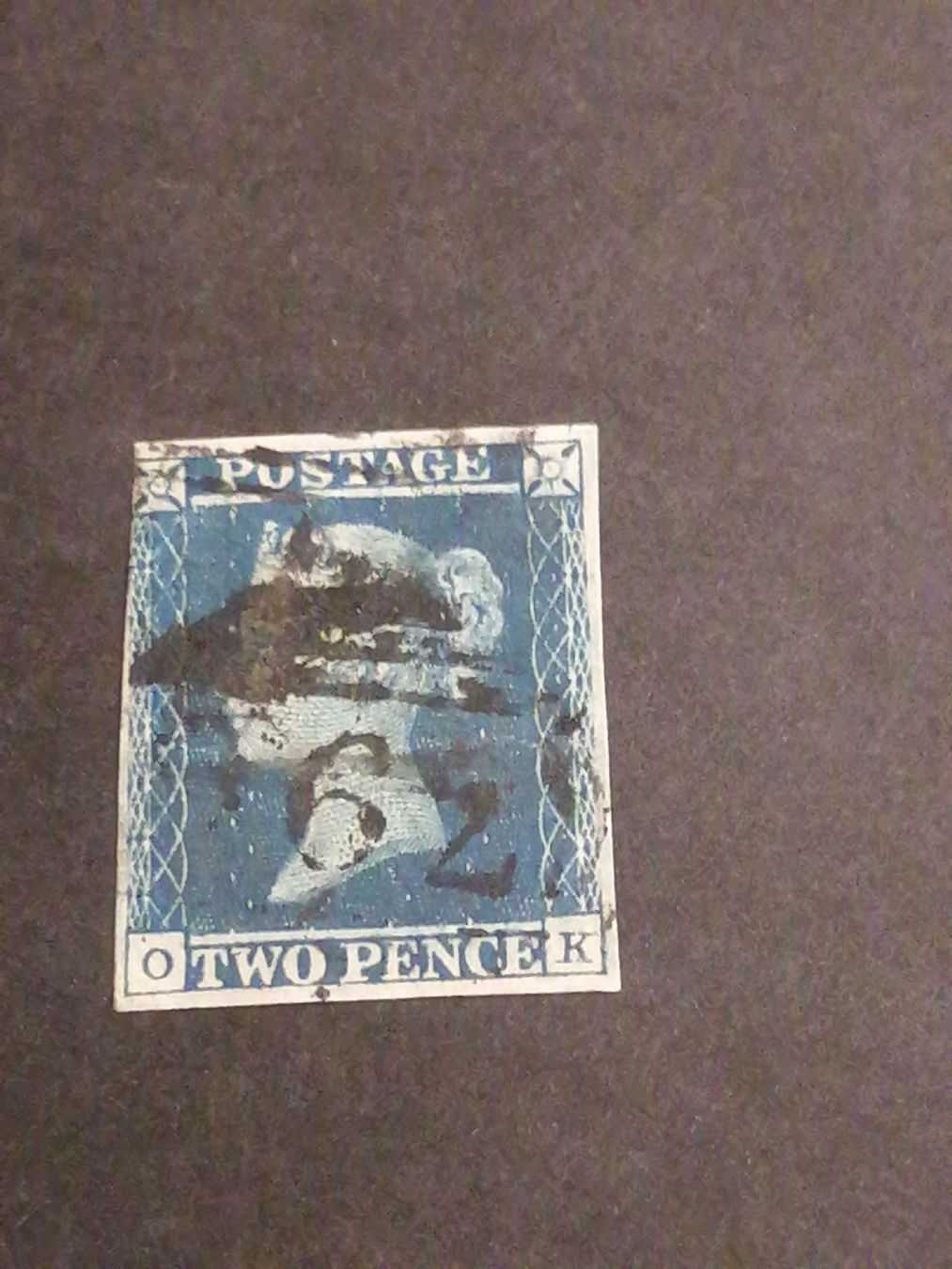 Tutti i francobolli: Two Pence Blue 1841  – Usato da Happerswil venduto da tschergi