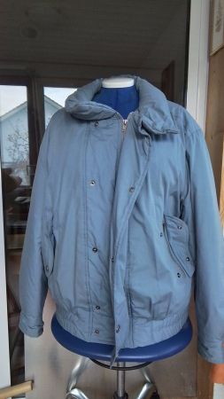 Herren Wintermantel, Grösse M, blau