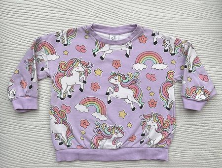 Gr.92, Pullover Einhorn von Lindex
