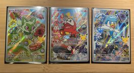 Pokémon- Erste Partner Serie 3 🇩🇪 Felori, Krokel & Kwaks