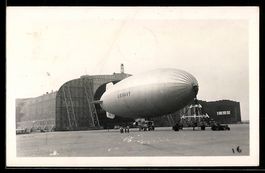 Lakehurst, NJ, Zeppelin der U.S. Navy 65