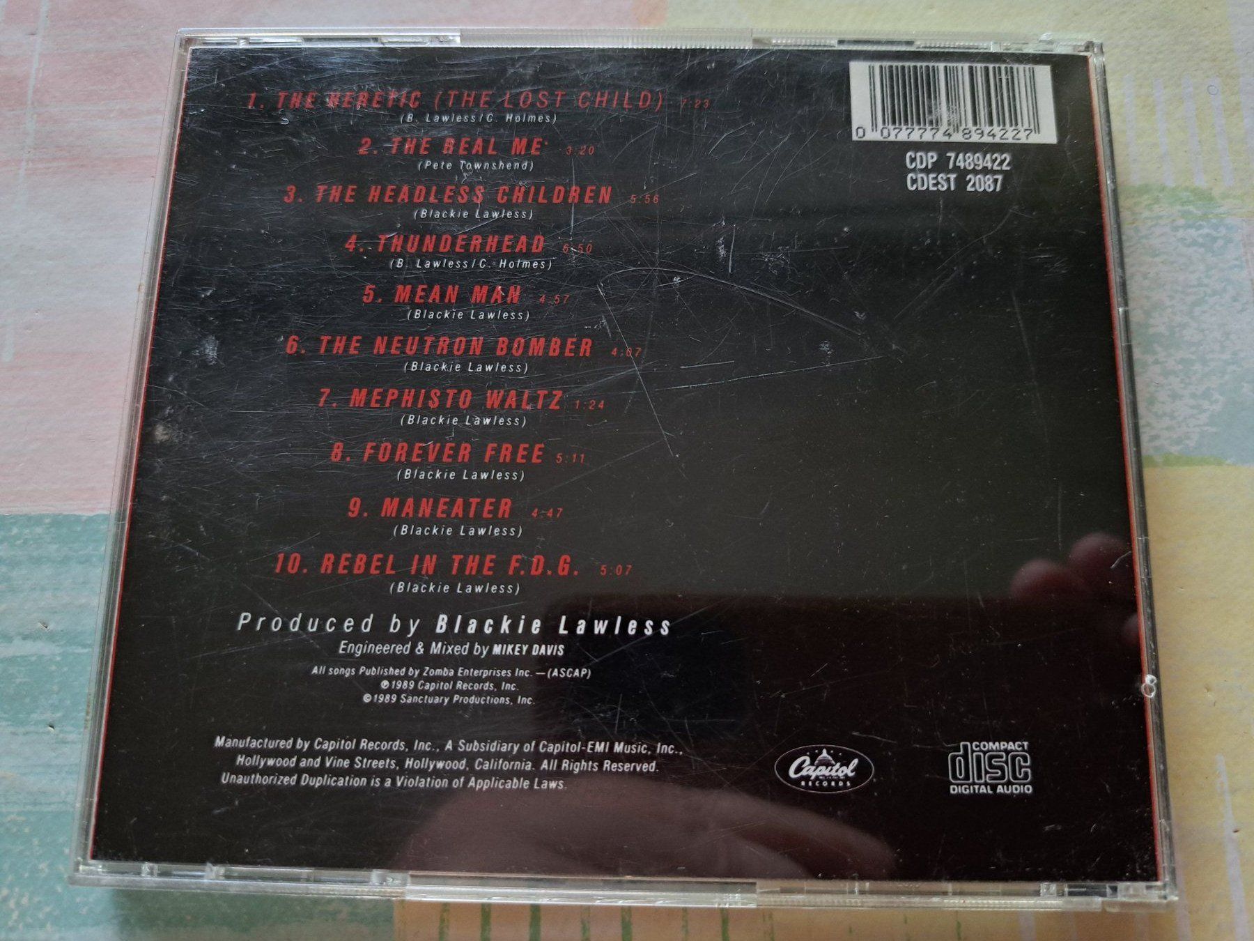 CD: CD WASP - The headless children – Usato da Pully venduto da bro_n52j 1