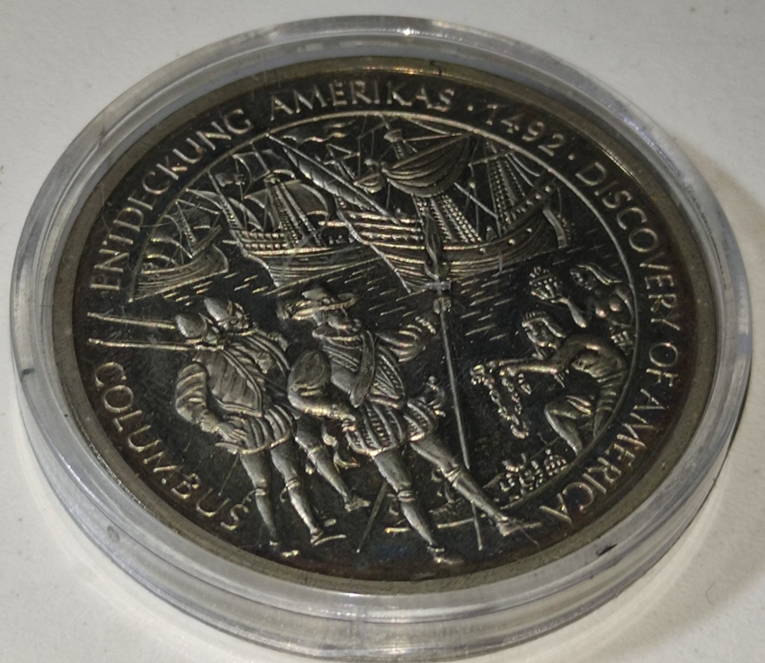 Medaglie: Medaille PP, Columbus Entdeckung Amerikas 1492 – Nuovo (secondo la descrizione) da Baar venduto da Maxlee75 1